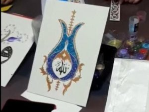 Nallıhan’da Tezhip Sanatı Büyük İlgi Görüyor