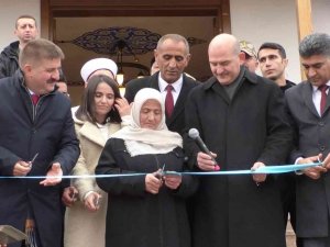 Bakan Soylu, Iğdır’da Şehit Asker Adına Yaptırılan Cami Ve Kur’an Kursunun Açılışını Yaptı
