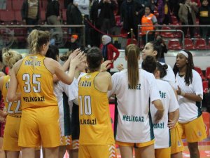 Melikgazi Kayseri Basketbol 4. Galibiyetini Aldı