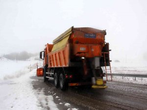 Erzincan’ın Yüksek Kesimlerinde Kar Yağışı