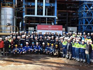 Erdemir’e Enerji Tasarrufu Sağlayacak Yeni Buhar Kazanı Devreye Alındı