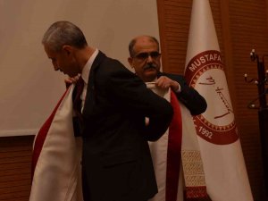 Hatay Mkü Rektörlüğüne Atanan Prof. Dr. Eren Görevi Devraldı