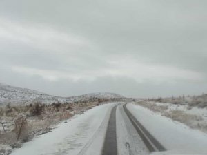 Elazığ’ın Yüksek Kesimlerine Kar Yağdı