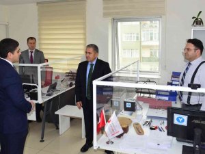 Vali Mete Buhara Kamu Kurumlarında İnceleme Yaptı