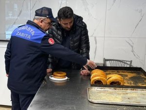 Amasya’da Zabıta Ekipleri Simit Fırınlarını Denetledi