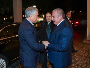 Tbmm Başkanı Şentop, Rusya Devlet Duması Başkanı Volodin İle Bir Araya Geldi