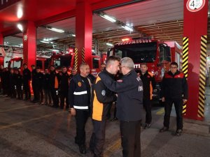 Kayseri İ̇tfaiyesi Sel Bölgesine Gidiyor
