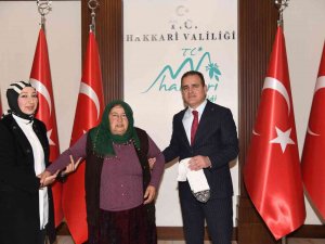 İ̇neği Telef Olan Nafiye Anneye Devlet Desteği