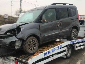 Elazığ’da Zincirleme Trafik Kazası :1 Yaralı