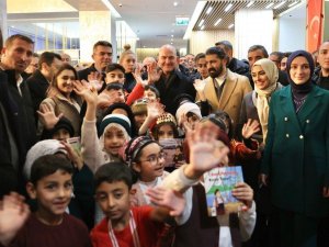 Bakan Soylu’ya Çocuklardan Sıcak Karşılama