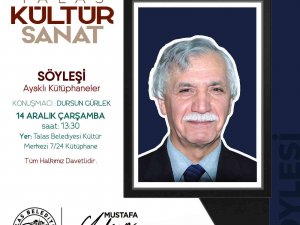 Dursun Gürlek, ‘Ayaklı Kütüphaneleri’ Anlatacak