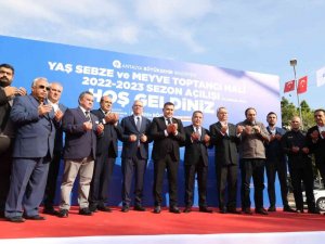 Alanya Toptancı Hali’nde Yeni Sezon Törenle Başladı