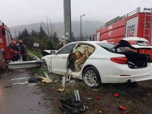 Otoyoldaki Kazada Ağır Yaralanmıştı, Hastanede Hayatını Kaybetti