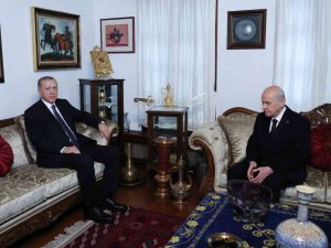 Cumhurbaşkanı Erdoğan’dan Mhp Lideri Bahçeli’ye Ziyaret