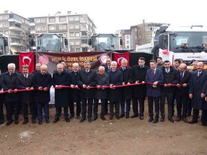 Muş İ̇l Özel İ̇daresi Parkı 13 Yeni İş Makinesi İle Güçlendirildi