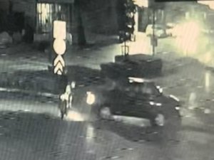 Otomobilin Motosiklete Çarptığı An Kamerada
