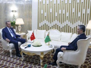 Cumhurbaşkanı Erdoğan, Türkmenistan Halk Maslahatı Başkanı Berdimuhamedov İle Görüştü