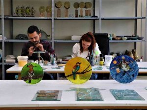 Unesco Geçici Listesi’ndeki Kızılırmak Deltası’nı Cam, Seramik Ve Kumaşlara İşliyorlar