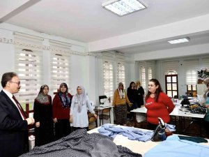 Halk Eğitim Merkezi Kurslarında İncelemeler Yaptı