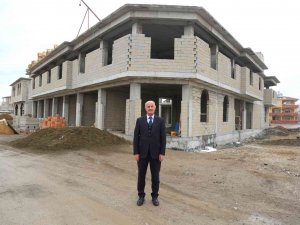 Tuşba Belediyesinin ‘Bedesten Çarşısı’ Hızla Yükseliyor