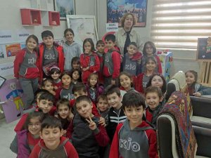 Minik Öğrencilerden “Tutum, Yatırım Ve Türk Malları Haftası” Sergisi