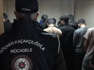 7 Adrese Eş Zamanlı Göçmen Kaçakçılığı Operasyonu: 91 Düzensiz Göçmen Yakalandı
