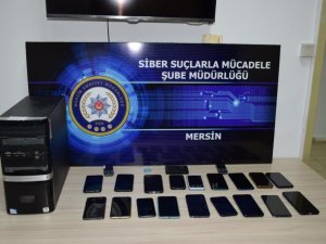 Mersin Merkezli Siber Dolandırıcılık Operasyonunda 22 Gözaltı