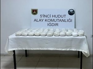 Msb: “Hudut Kartallarımız 31 Bin 587 Gram Metamfetamin Ele Geçirdi”