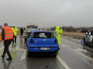 Gediz’de Trafik Kazası: 4 Yaralı