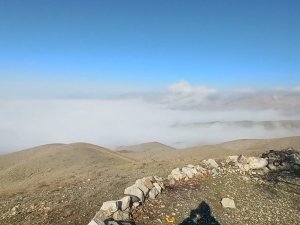 Elazığ’da Sis Tabakası Görsel Şölen Sundu
