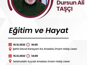 Yazar Dursun Ali Taşcı, Tecrübelerini Muşlu Öğrencilerle Paylaşacak