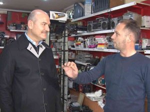 Bakan Soylu’nun Ziyaret Ettiği Sel Mağduru Esnaf: "Bu Kadar Hızlı Müdahaleyi Yemin Ederim Görmedim"