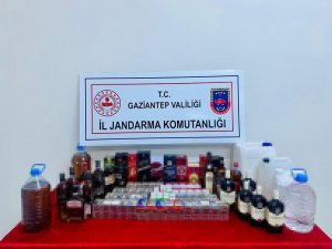 Jandarmadan Yılbaşı Öncesi Sahte Alkol Operasyonu