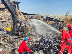 Bağdat’ta Enkaz Kaldırma Çalışması Sırasında Patlama: 2 Yaralı
