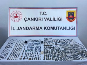 Çankırı’da Bin 376 Adet Tarihi Eser Ele Geçirildi