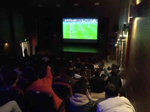 Başkan Aktaş, Dünya Kupası Heyecanını Gençlerle Yaşadı