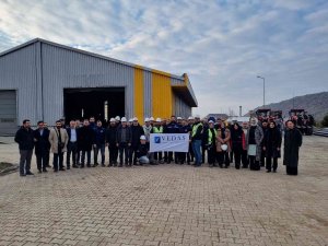 Vedaş Mühendisleri Çöp Gazından Enerji Üretimini Yerinde İnceledi