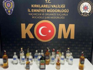 Kırklareli’de Kaçak İçki Denetimi
