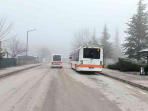 Eskişehir’de Yüksek Kesimlerde Sis Hakim Oldu