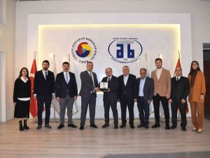 Edremit Ticaret Odası, Aydın Ticaret Borsası’nı Ziyaret Etti