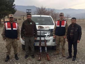 Muş’ta Kaçak Avcılara 8 Bin 398 Lira Ceza