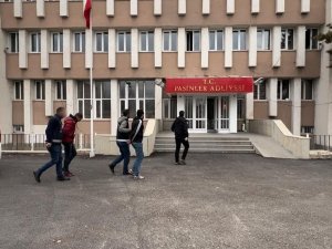 Baz İstasyonundan Akü Çaldılar, Kıskıvrak Yakalandılar