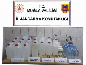 Muğla’da 72 Litre El Yapımı Alkol Ele Geçirildi