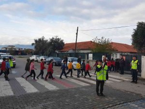 Köyceğizli Öğrencilere Trafik Eğitimi