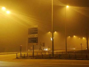 Iğdır’da Sis Nedeniyle Görüş Mesafesi Düştü