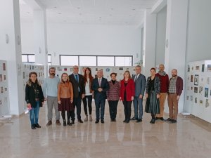Baün’de Uluslararası Baskıresim Sergisi Açıldı