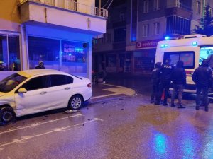 Bafra’da Kaza: 2 Yaralı