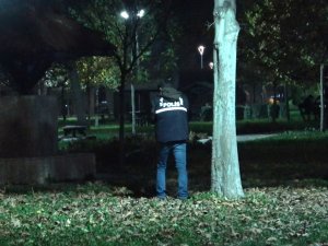 Parkta Karşılaşan Çocukların Kavgasında Kan Aktı