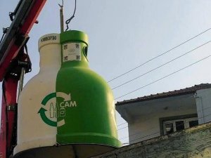 Kırkağaç’a 25 Cam Kumbarası