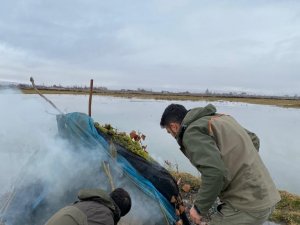 Av İçin Kullanılan Gümeler İmha Edildi